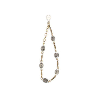 Versace Silver Brass Necklace