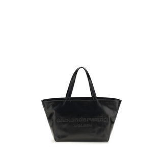 Alexander Wang Black Calf Leather Bos Taurus Shoulder Bag