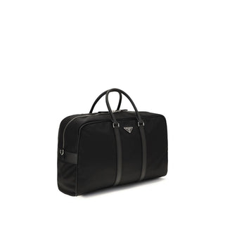 Prada Black Recycled Polyamide Luggage And Travel