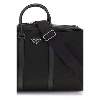 Prada Black Recycled Polyamide Luggage And Travel