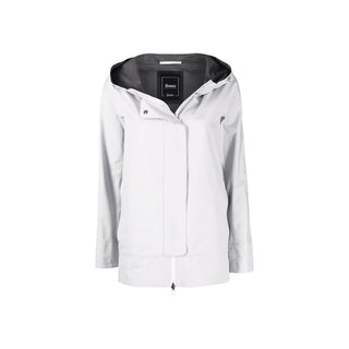 Herno Gray Polyester Shell Jacket