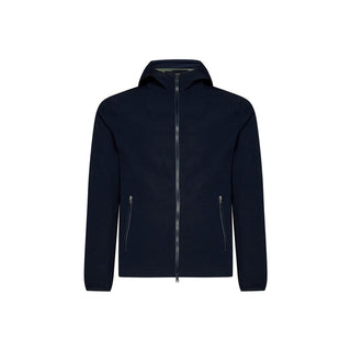 Herno Blue Elastane Shell Jacket