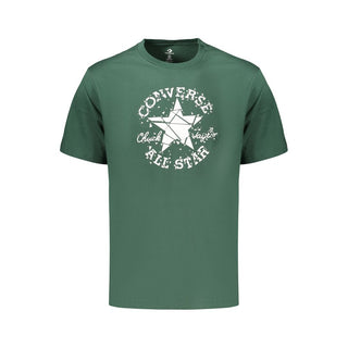 Converse Green Cotton Men's T-Shirt