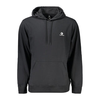 Converse Black Cotton Men's Hoodie