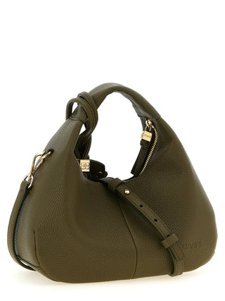 Ganni Bicolor Polyester Handbag