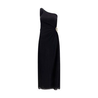 Oséree Black Polyamide Cocktail Dress