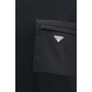 Prada Black Cotton T-Shirt
