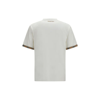 Burberry White Cotton T-Shirt