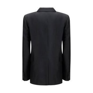 Khaite Black Wool Oves Aries Blazer