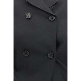 Khaite Black Wool Oves Aries Blazer