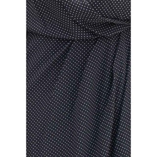 SA SU PHI Black Silk Long Dress