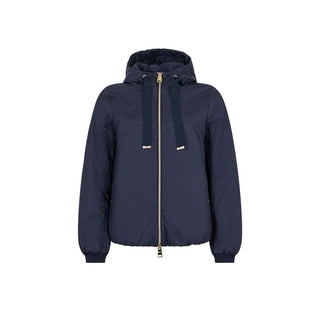 Herno Blue Polyamide Full-Length Jacket