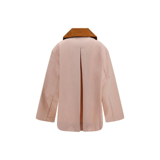 Ganni Multicolor Polyester Full-Length Jacket