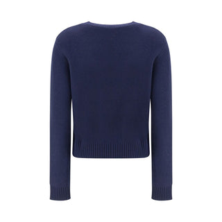 Lisa Yang Blue Cashmere Sweater