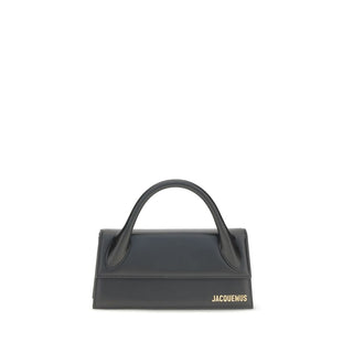 Jacquemus Black Calf Leather Bos Taurus Handbag