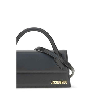 Jacquemus Black Calf Leather Bos Taurus Shoulder Bag