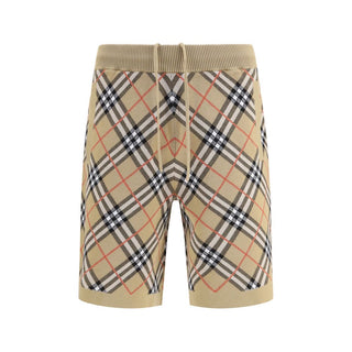 Burberry Beige Cotton Bermuda Shorts