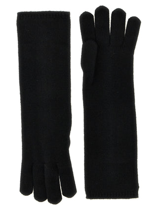 Max Mara Black Cashmere Gloves