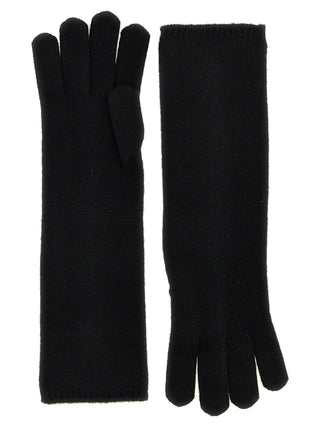 Max Mara Black Cashmere Gloves