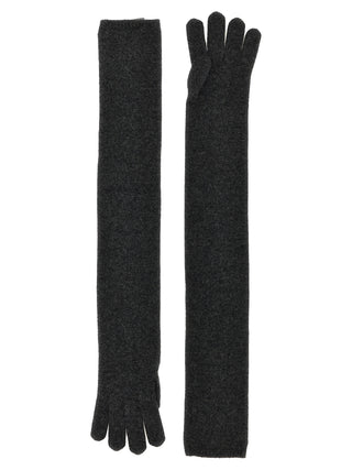 Max Mara Gray Cashmere Gloves