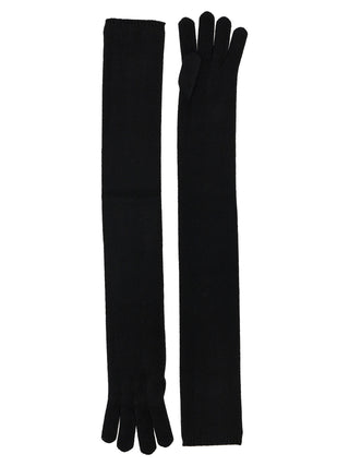 Max Mara Black Cashmere Gloves
