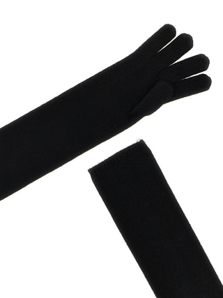 Max Mara Black Cashmere Gloves