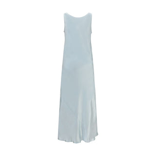 Miu Miu Blue Viscose Casual Dress