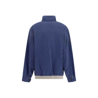 Miu Miu Blue Cotton Bomber