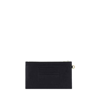 Saint Laurent Black Calf Leather Bos Taurus Wallet