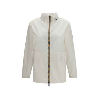 Burberry White Polyamide Shell Jacket