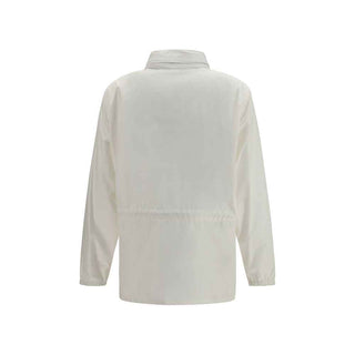 Burberry White Polyamide Shell Jacket