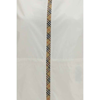 Burberry White Polyamide Shell Jacket