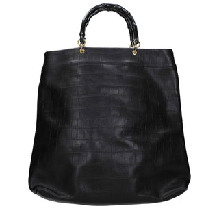 Jil Sander Black Leather Handbag
