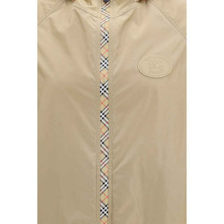Burberry Beige Nylon Shell Jacket