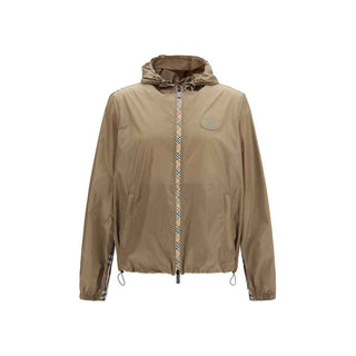 Burberry Brown Nylon Shell Jacket