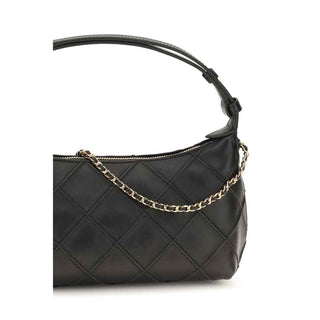 Tory Burch Black Calf Leather Bos Taurus Handbag