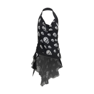 Alexander McQueen Black Silk Scarf