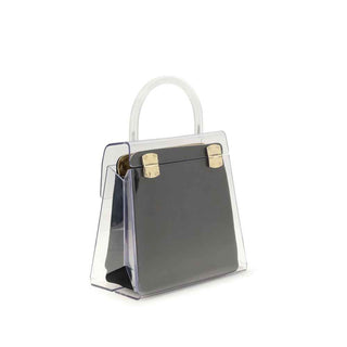 Ferragamo Black Pvc Handbag
