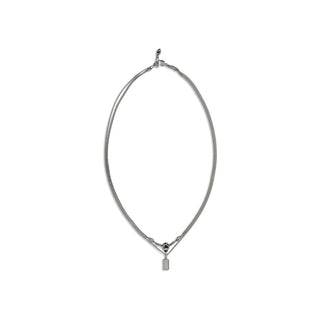 Alexander McQueen Silver Brass Necklace