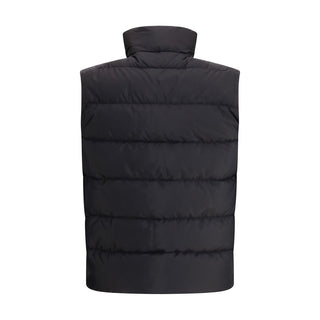 Prada Black Recycled Polyamide Sleeveless Jacket