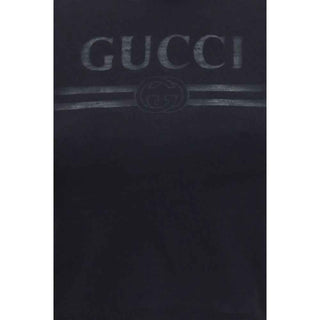 Gucci Black Cotton T-Shirt