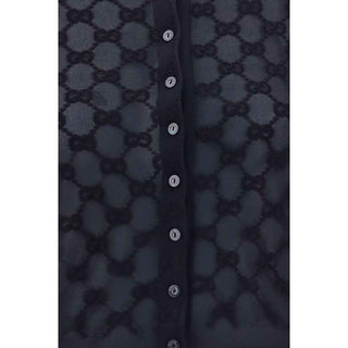 Gucci Black Viscose Cardigan