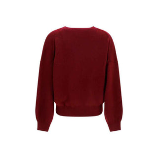 Lisa Yang Bordeaux Cashmere Sweater