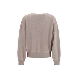 Lisa Yang Beige Cashmere Sweater