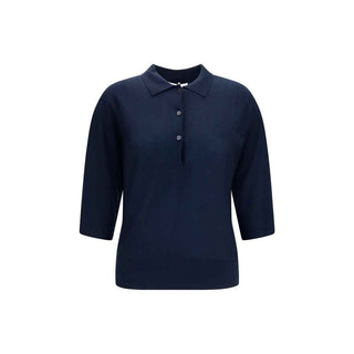 Lisa Yang Blue Cashmere Sweater