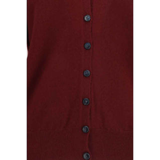 Lisa Yang Bordeaux Cashmere Cardigan