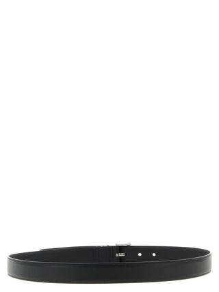 Saint Laurent Black Calfskin Regular Belt