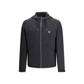 Prada Black Recycled Polyamide Clothing