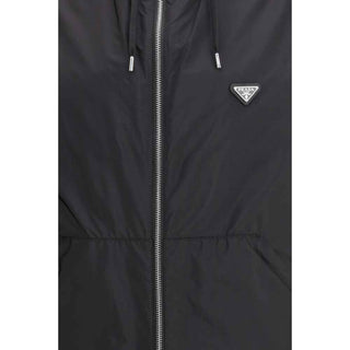 Prada Black Recycled Polyamide Clothing