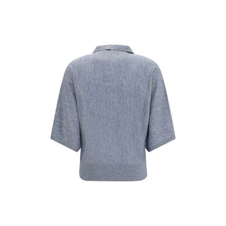 Lisa Yang Gray Cashmere Sweater